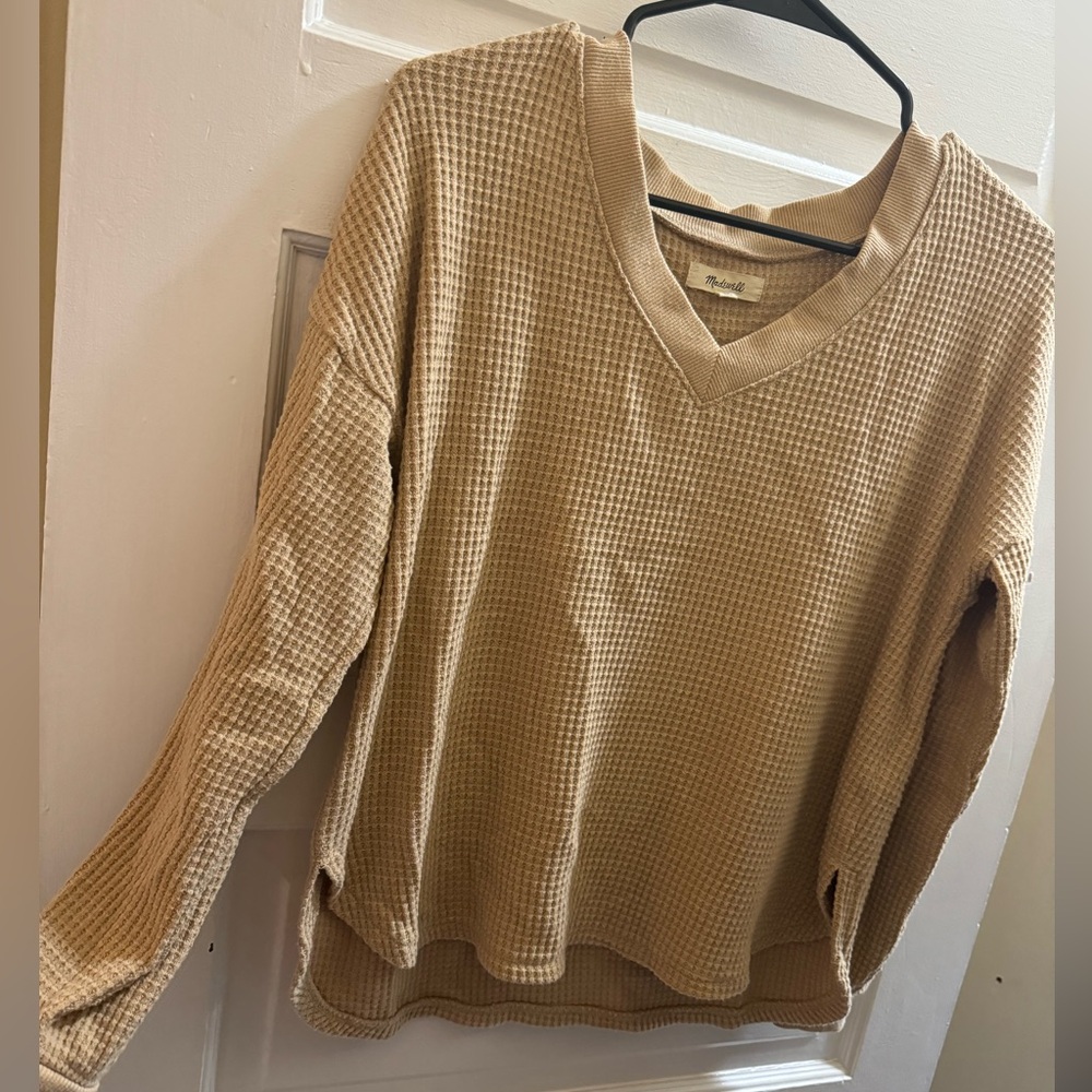 Madewell waffle shirt size XS